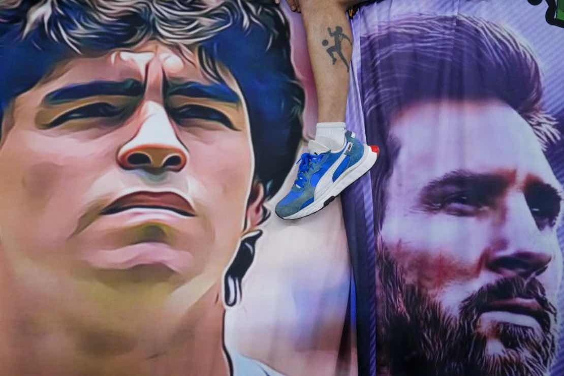 Maradona e Messi, il confronto di Morales