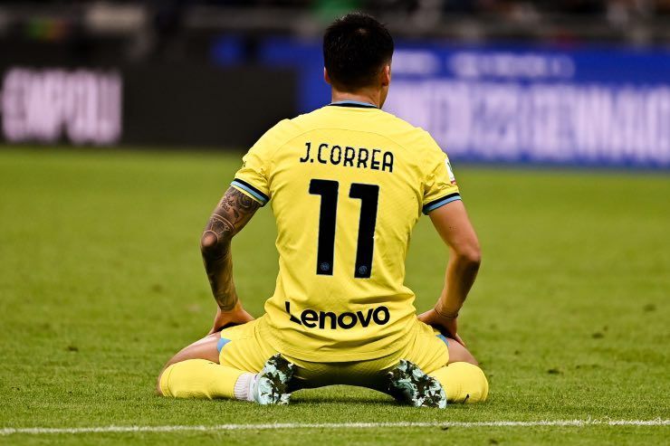 Correa flop dell'Inter