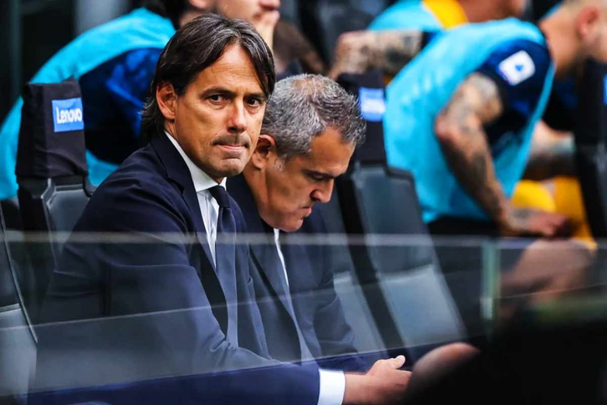 Simone Inzaghi al termine del match contro l'Udinese - www.interlive.it