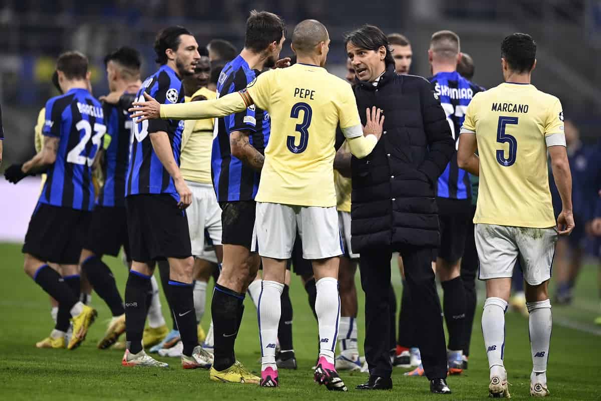 Diretta Porto Inter Live Champions League