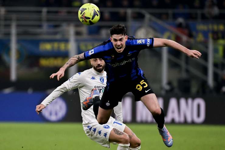 Bastoni assente nella partita Inter-Juve