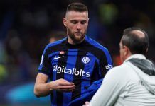 Infortunio Skriniar, la smentita del calciatore su IG