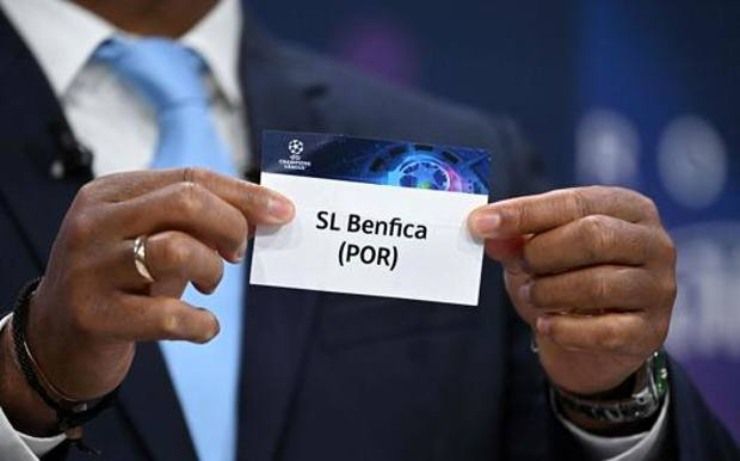 Benfica avversaria dell'Inter ai quarti di Champions