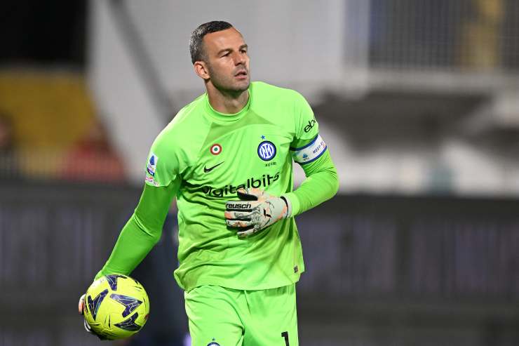 Handanovic via dall'Inter a fine stagione