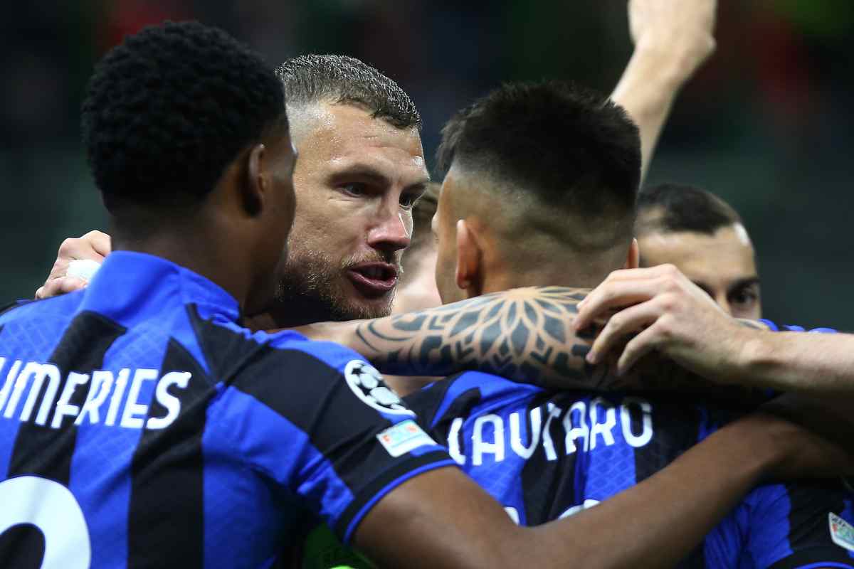 Dzeko subito in goal contro il Milan in Champions