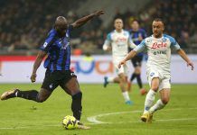 Napoli-Inter le formazioni ufficiali