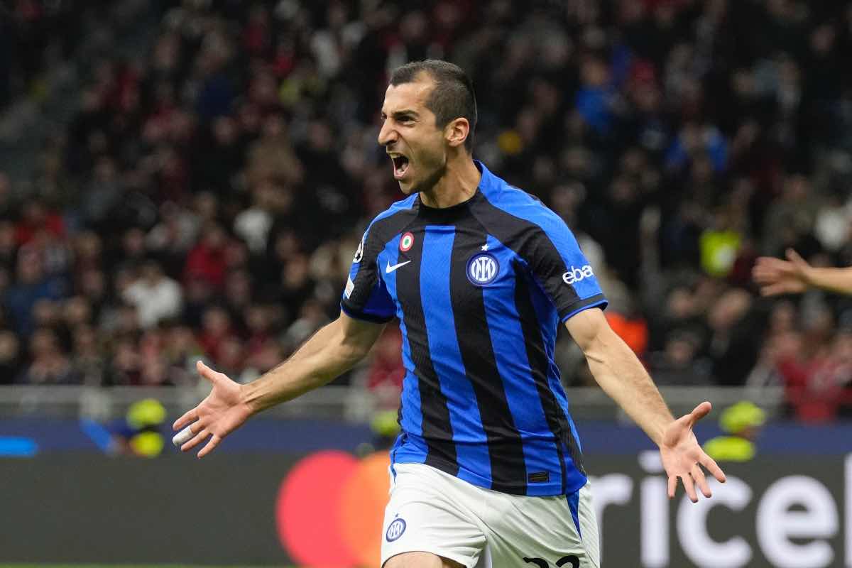 Mkhitaryan via dall'Inter, sondaggio in Arabia