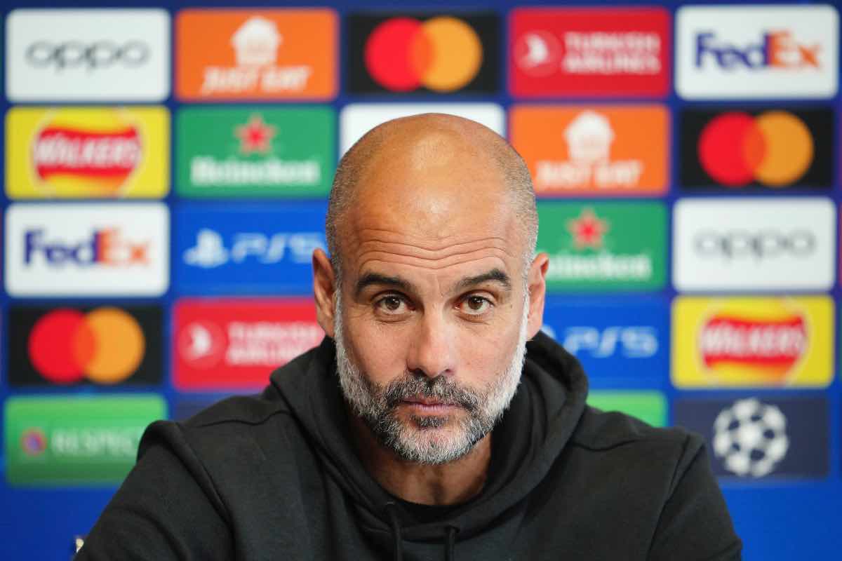 Guardiola in conferenza stampa pre Manchester City-Inter