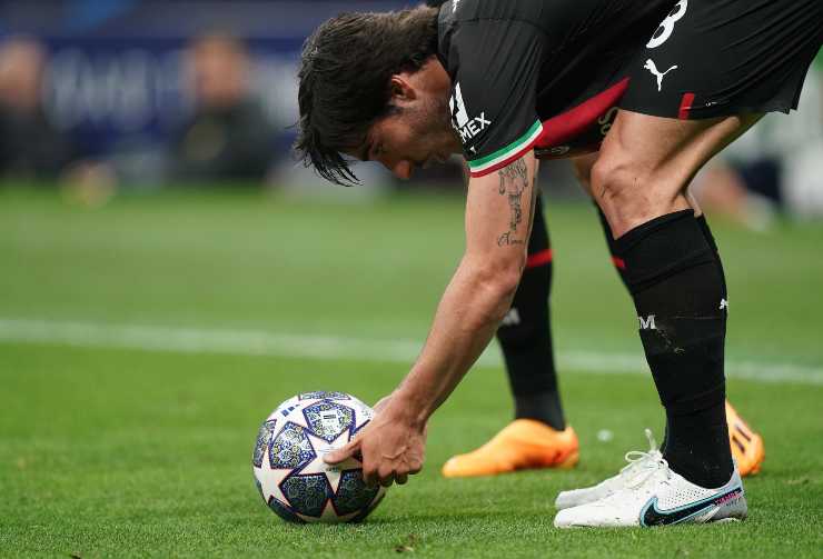 Il Milan cede Tonali in Premier