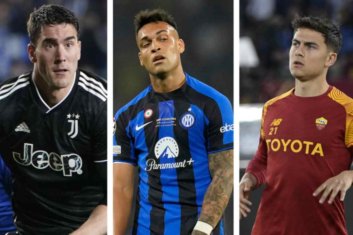 Vlahovic, Lautaro, Dybala, valzer di attaccanti