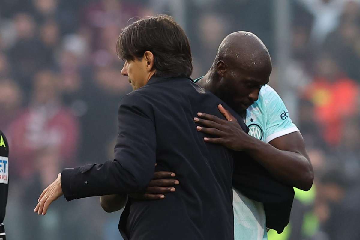 Inzaghi parla dell'addio di Lukaku
