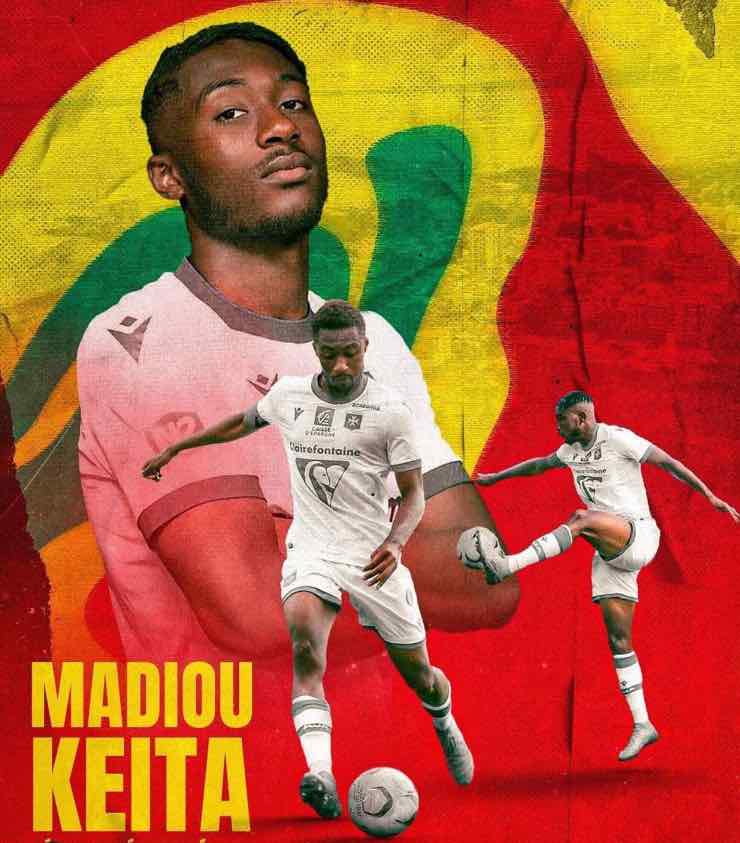 Inter su Madiou Keita dell'Auxerre