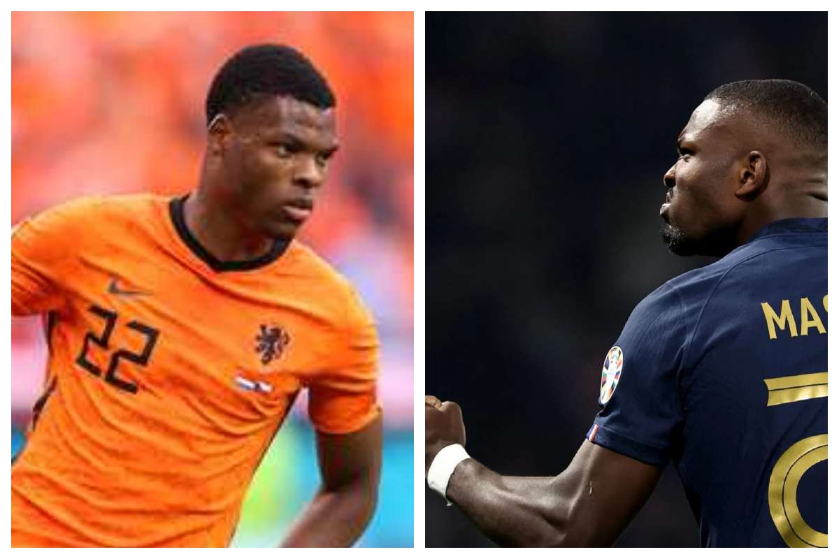 Dumfries e Marcus Thuram in Nazionale 