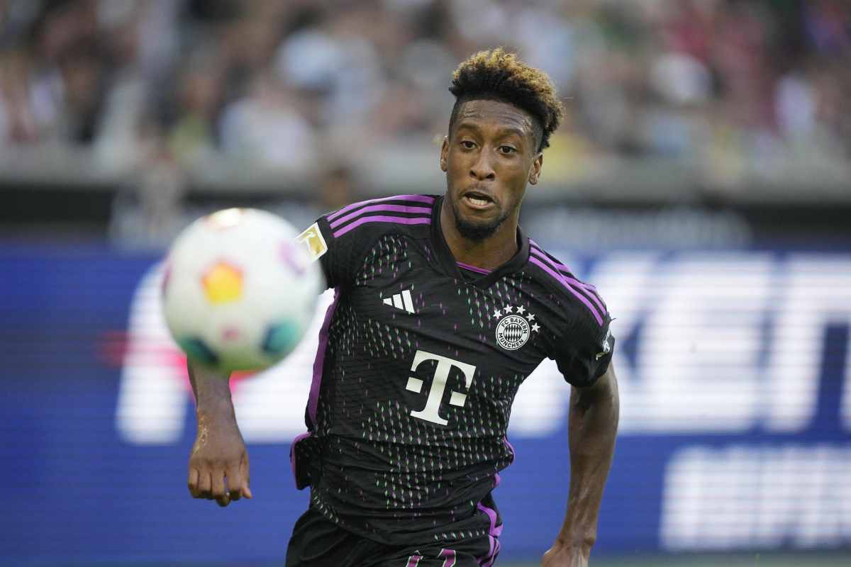Kingsley Coman contro l'Inter