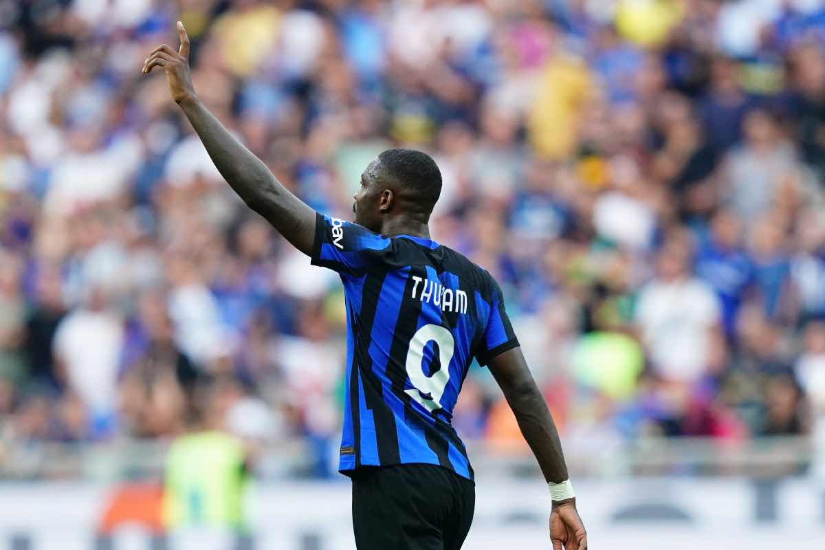 Thuram rapisce l'Inter, eurogol nel derby col Milan