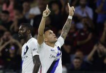 Super Lautaro contro la Salernitana