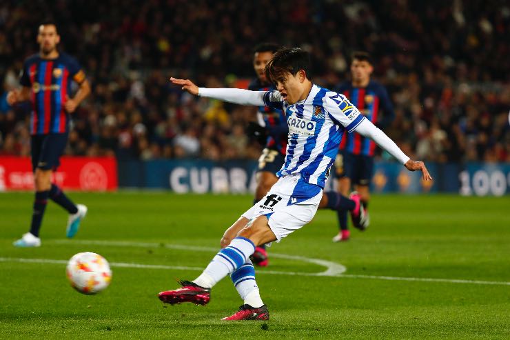 Kubo minaccia per l'Inter in Champions League con la Real Sociedad