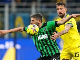 Formazioni ufficiali Inter-Sassuolo