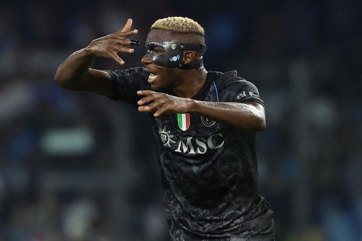 Presenza di Osimhen a rischio contro l'Inter