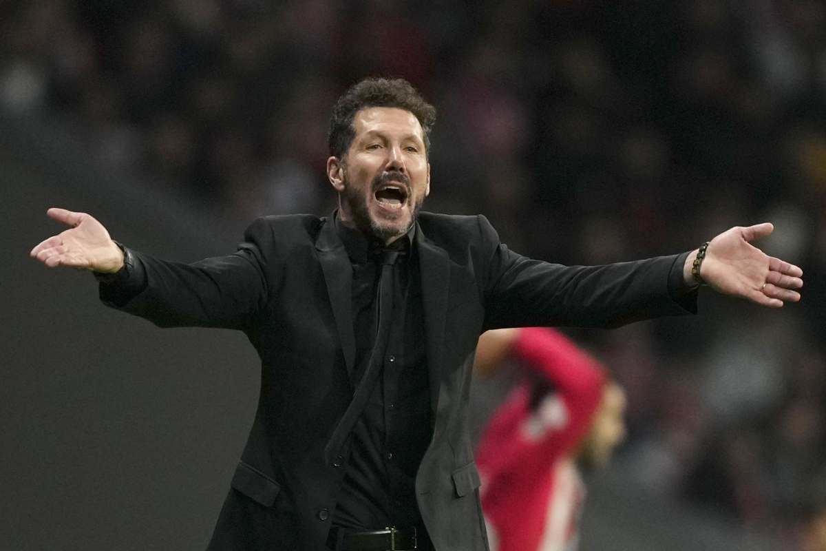 Simeone su un mediano che piace all'Inter