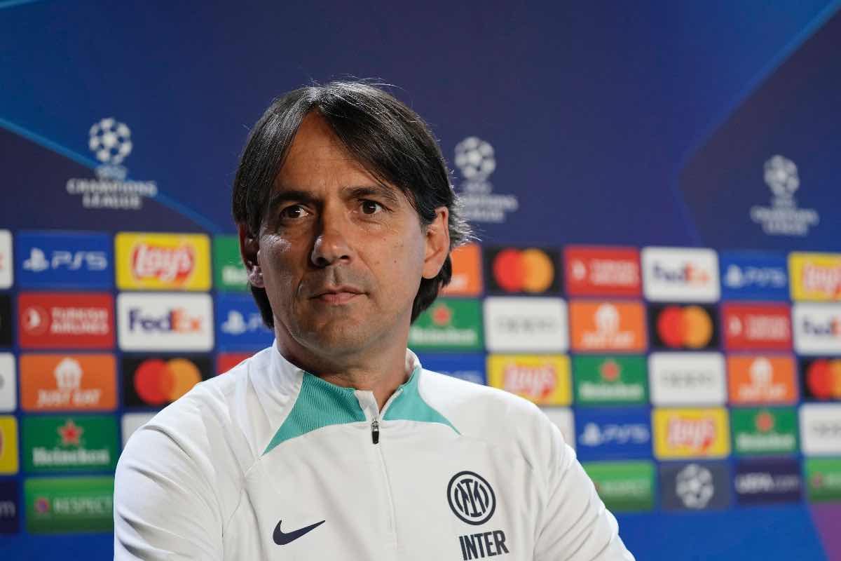 Inzaghi in conferenza stampa pre Benfica-Inter