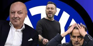 De Zerbi al posto di Inzaghi, annuncio Marotta