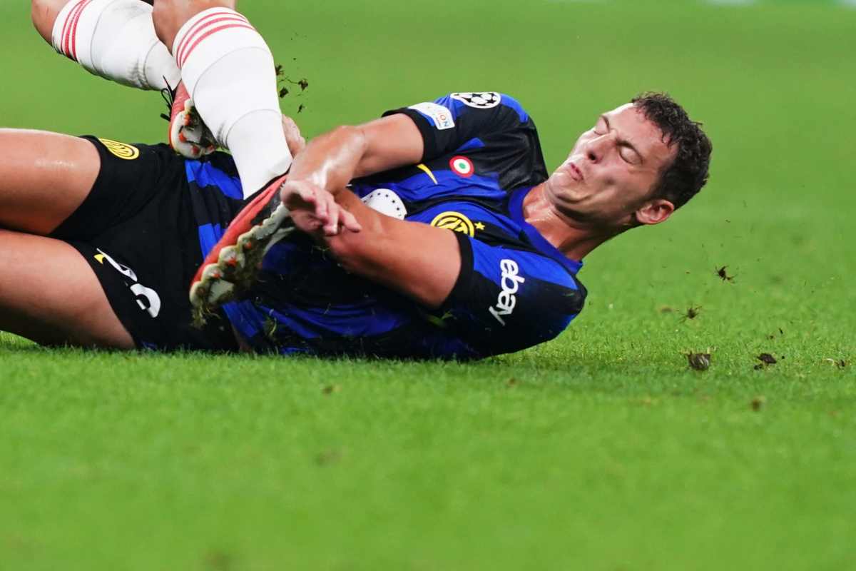 Atalanta-Inter, Pavard out per infortunio