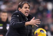 Inzaghi e la formazione contro l'Udinese