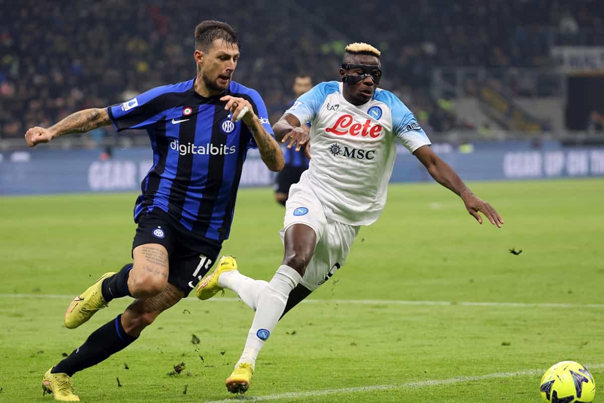 Diretta Serie A, Napoli Inter Live in tempo reale
