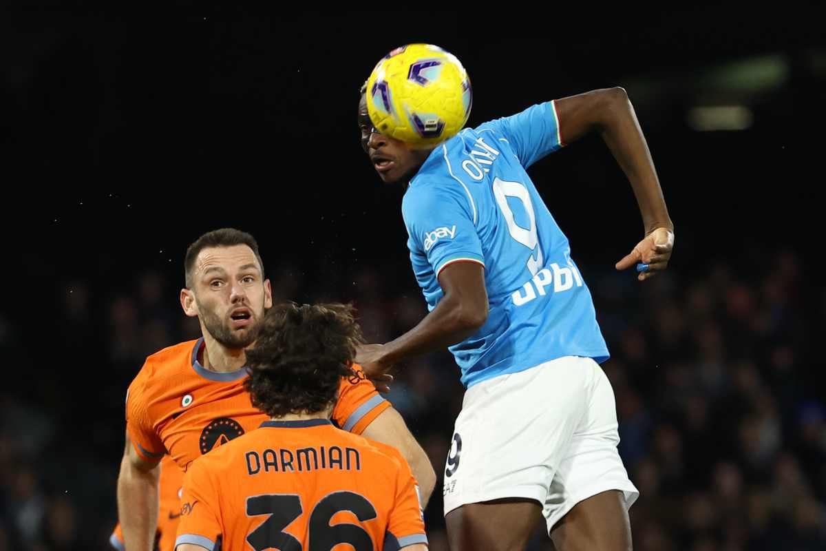 Napoli-Inter, de Vrij out per infortunio