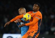 Napoli-Inter, Dumfries ko