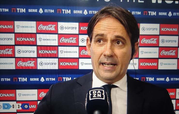 Napoli-Inter, Inzaghi parla a Dazn