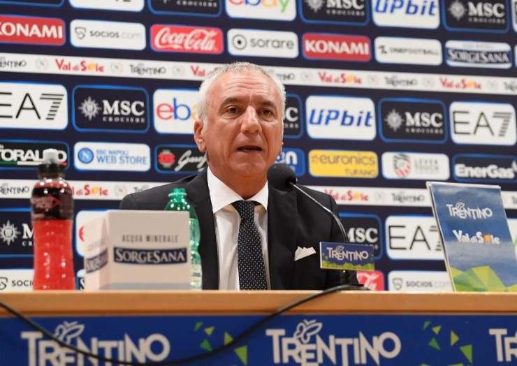 Meluso contro l'arbitro Massa