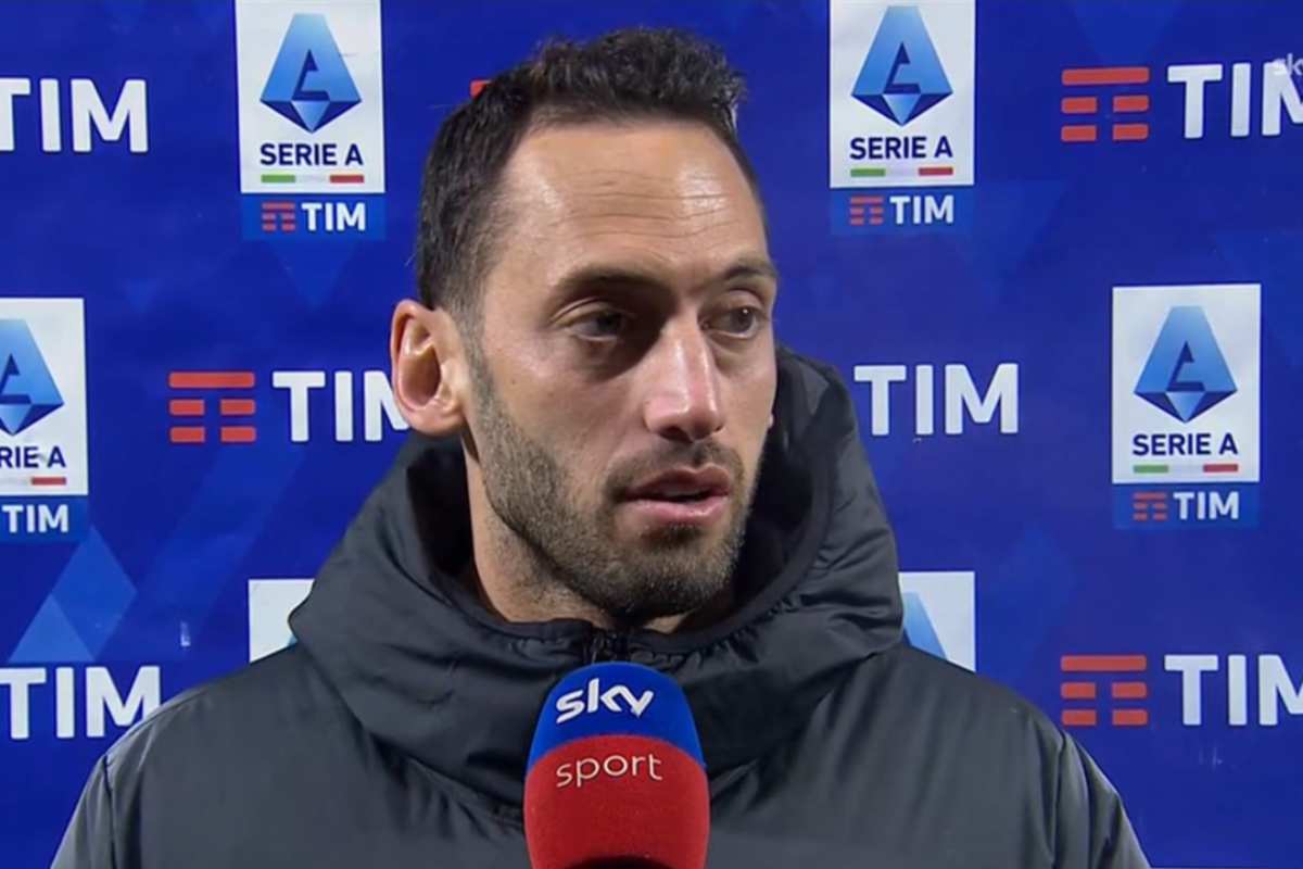 Hakan Calhanohlu ai microfoni di Sky Sport