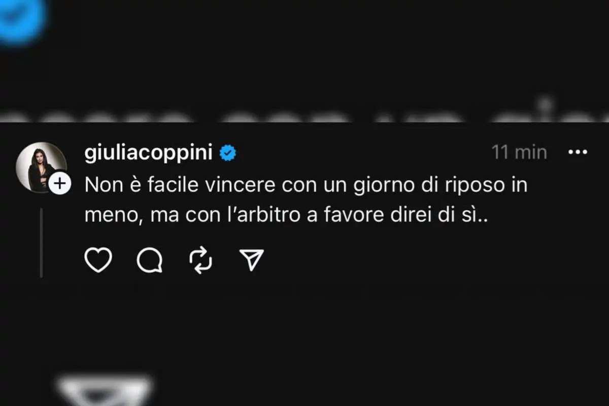 Lady Simeone, post velenoso contro Lautaro