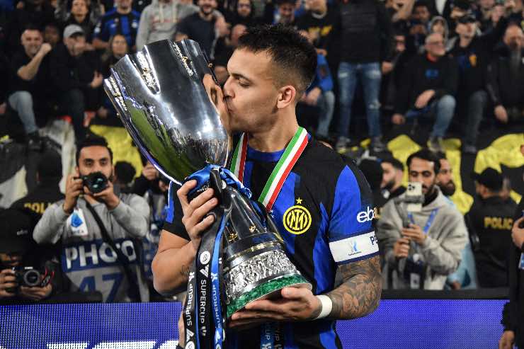 Lautaro aveva predetto la vittoria in Supercoppa