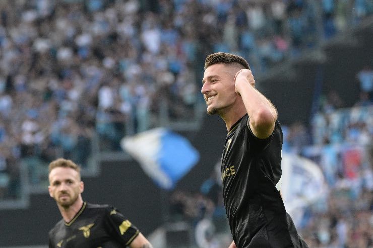 Milinkovic-Savic ospite della sfida dell'Inter in Supercoppa Italiana