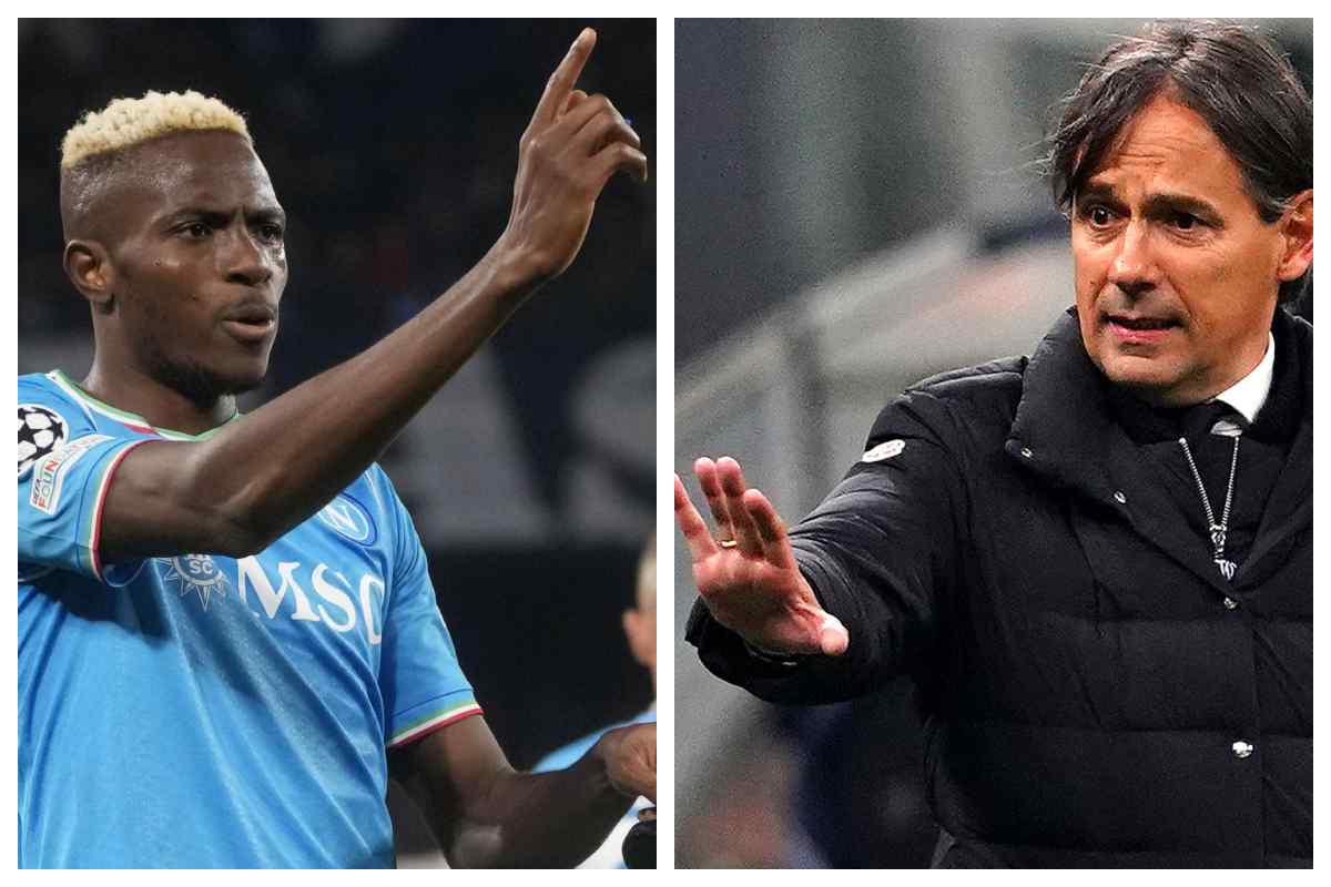 Inzaghi con Osimhen in Premier?