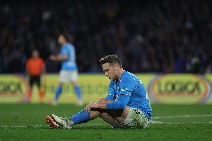 Zielinski in rottura col Napoli, fuori dalla Champions 