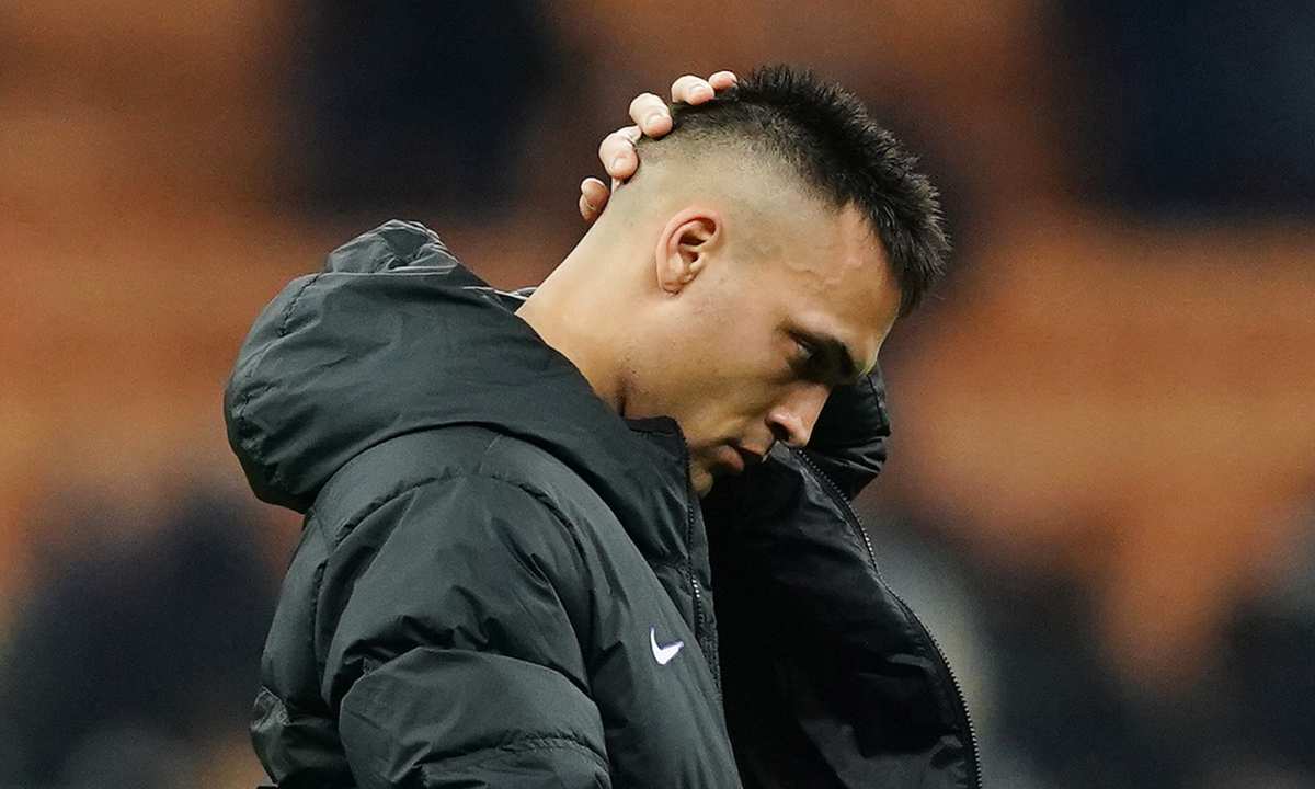 Lautaro bocciato dai media nostrani dopo la prova insufficiente col Napoli