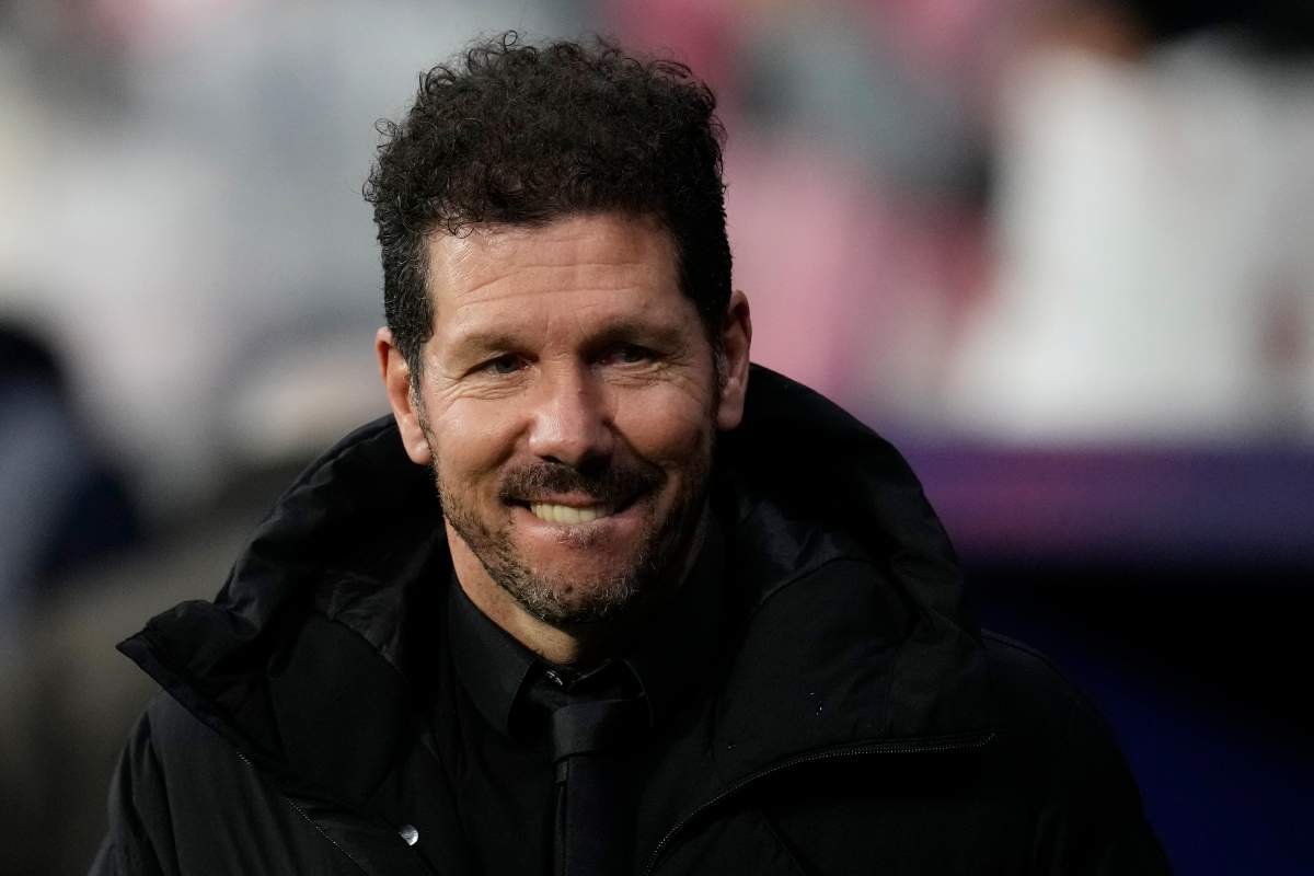 Simeone con Brada all'Inter