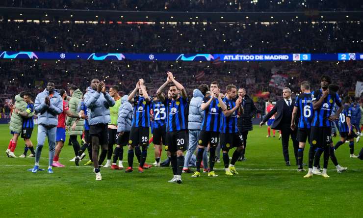 L'Inter vincerà altre tre Champions fino al 2103 secondo l'IA