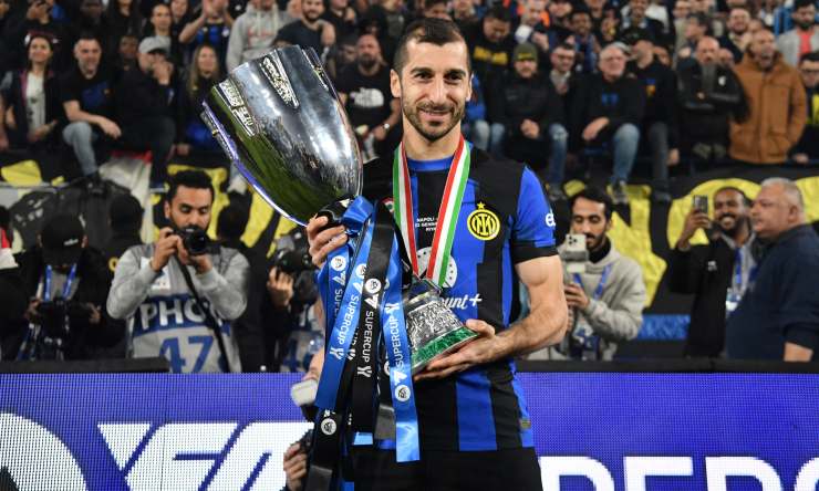 Mkhitaryan, che era diffidato, ci sarà contro il Milan