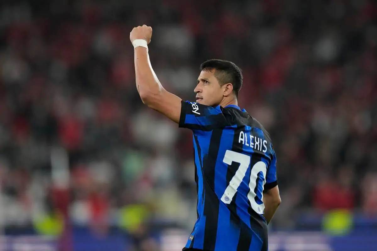 Alexis Sanchez via dall'Inter