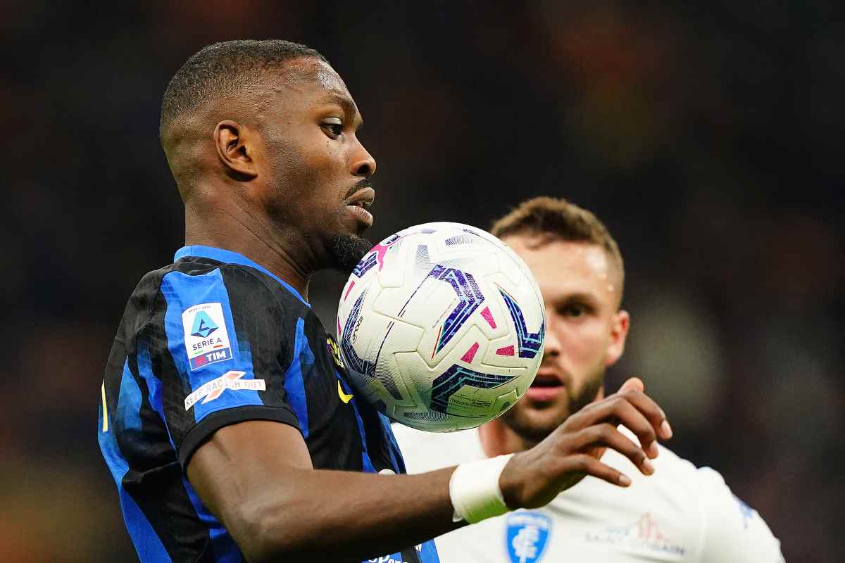 Thuram in fuorigioco sul goal di Dimarco?
