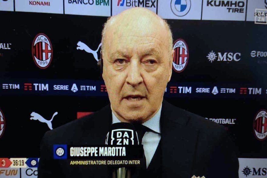 Milan-Inter, parla Marotta