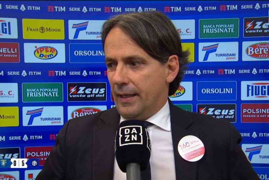 Le parole di Inzaghi dopo Frosinone-Inter