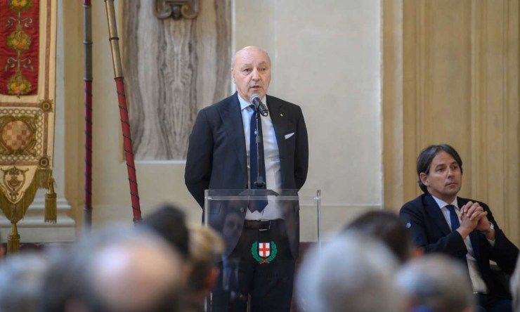 Le dichiarazioni di Marotta al premio Ambrogino d'Oro