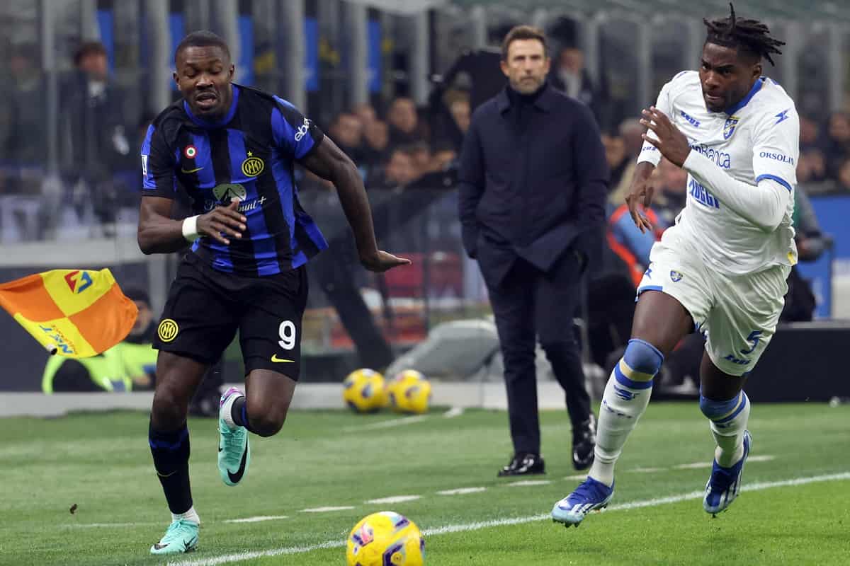 Diretta Serie A, Frosinone Inter Live in tempo reale