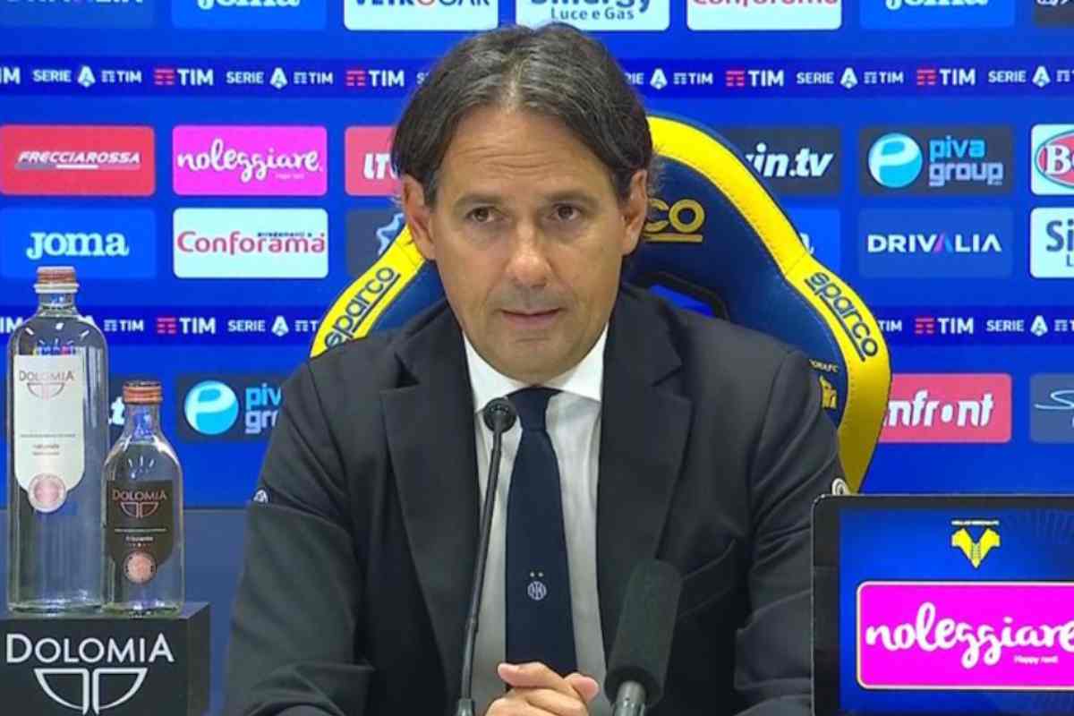 Inzaghi in conferenza stampa